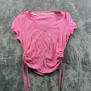 Calvin Klein Performance Women Pullover  Activewear Top Short Sleeve Size Large